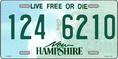 NH license plate 1246210