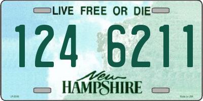 NH license plate 1246211