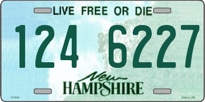 NH license plate 1246227