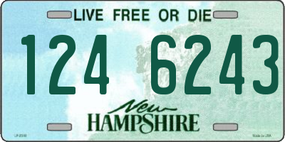NH license plate 1246243