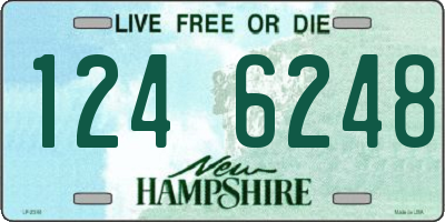 NH license plate 1246248