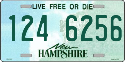 NH license plate 1246256