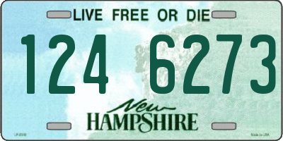 NH license plate 1246273