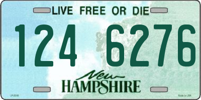 NH license plate 1246276