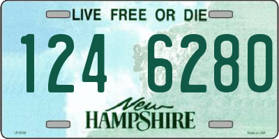 NH license plate 1246280