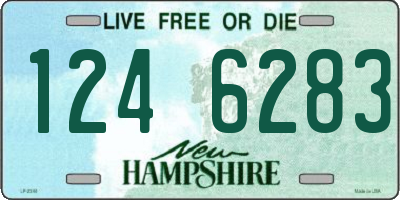 NH license plate 1246283