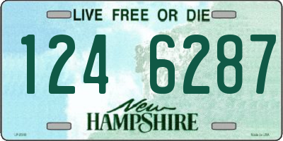 NH license plate 1246287
