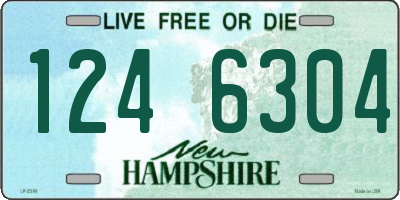 NH license plate 1246304