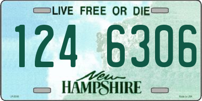 NH license plate 1246306