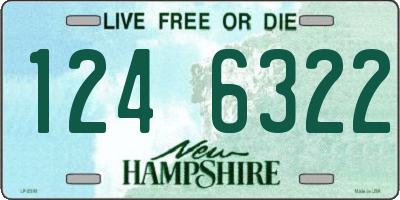 NH license plate 1246322