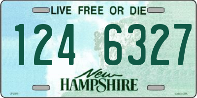 NH license plate 1246327
