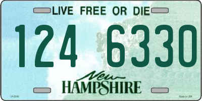 NH license plate 1246330