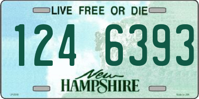 NH license plate 1246393
