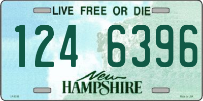 NH license plate 1246396
