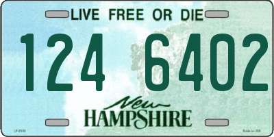 NH license plate 1246402