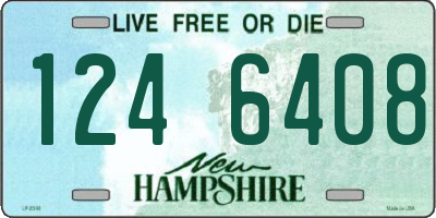NH license plate 1246408