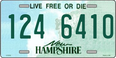 NH license plate 1246410