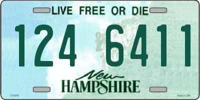 NH license plate 1246411