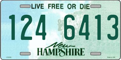 NH license plate 1246413