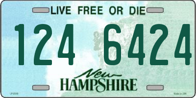 NH license plate 1246424