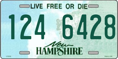 NH license plate 1246428