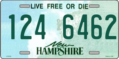 NH license plate 1246462
