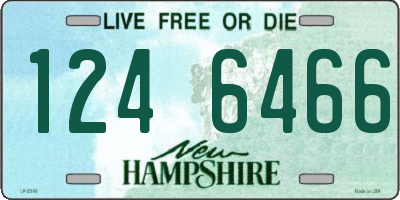 NH license plate 1246466