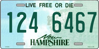 NH license plate 1246467