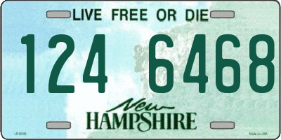NH license plate 1246468