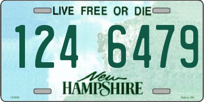 NH license plate 1246479