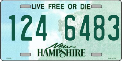 NH license plate 1246483