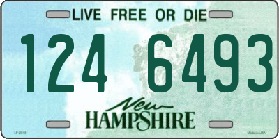 NH license plate 1246493