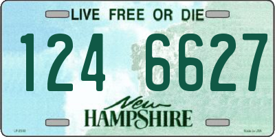 NH license plate 1246627