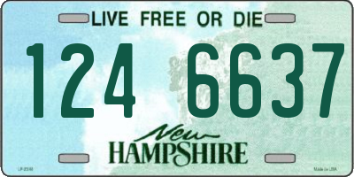 NH license plate 1246637