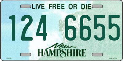 NH license plate 1246655