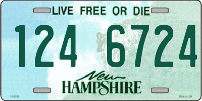 NH license plate 1246724