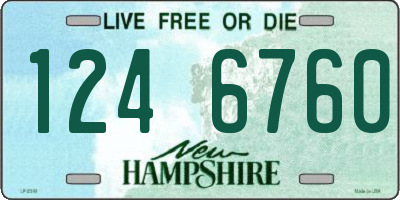NH license plate 1246760