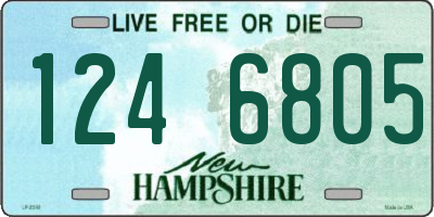 NH license plate 1246805