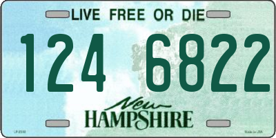 NH license plate 1246822