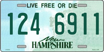 NH license plate 1246911