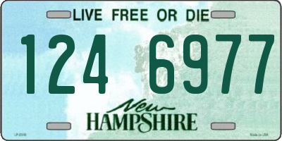 NH license plate 1246977