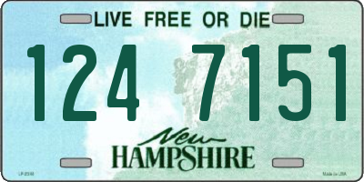 NH license plate 1247151