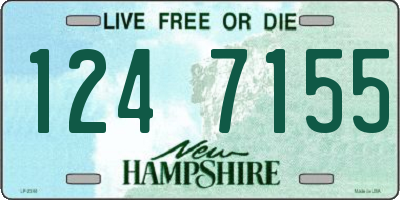 NH license plate 1247155