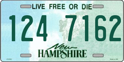 NH license plate 1247162