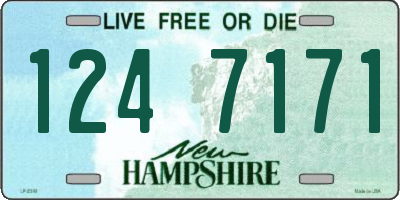 NH license plate 1247171