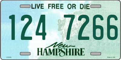 NH license plate 1247266