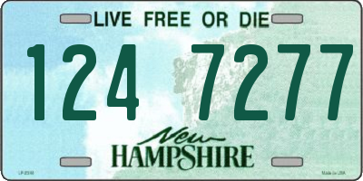 NH license plate 1247277