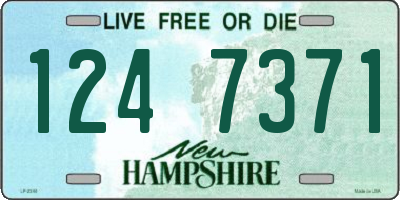 NH license plate 1247371