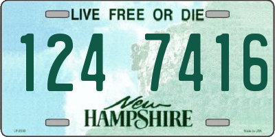 NH license plate 1247416