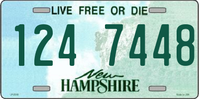 NH license plate 1247448